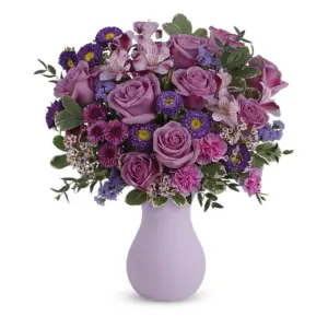 Prettiest Purple Flower Bouquet Arrangement